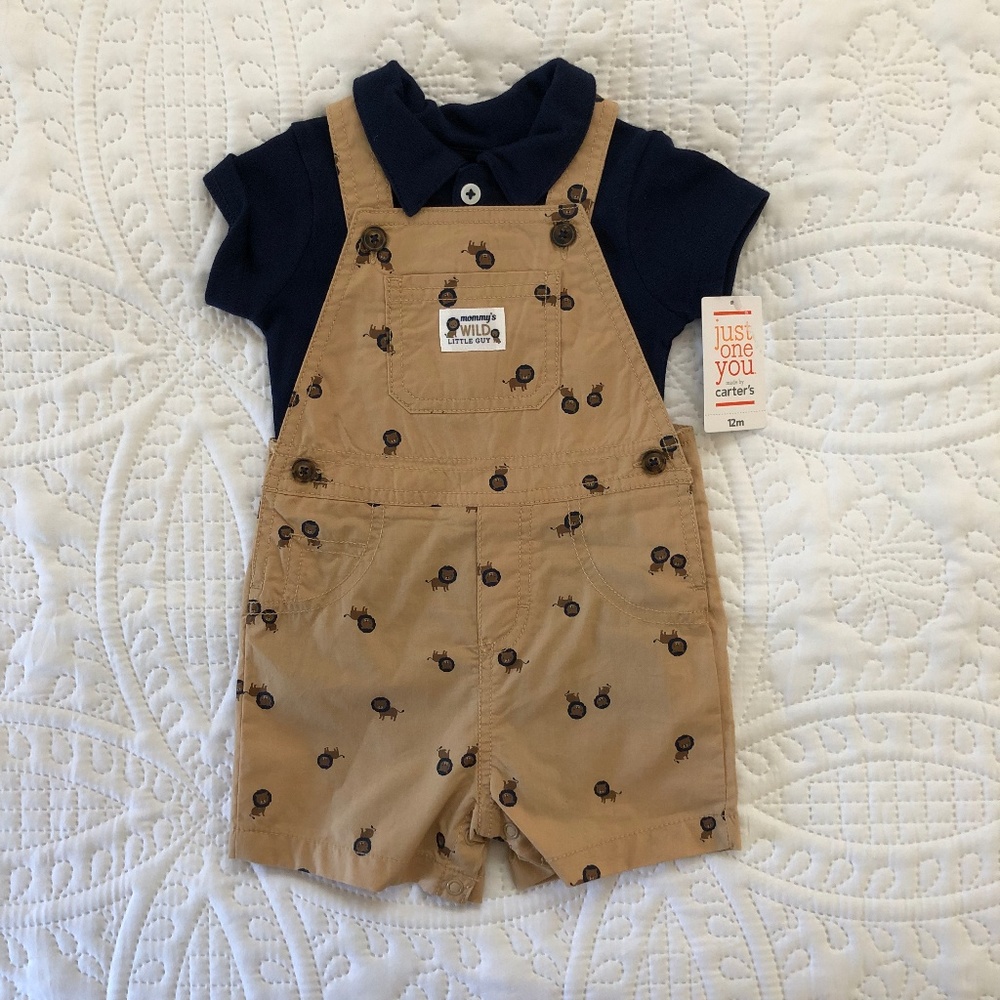 Carter's Shorts Overalls / Onesie
